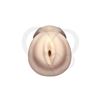 Vagina de suave textura con vibracion regulable